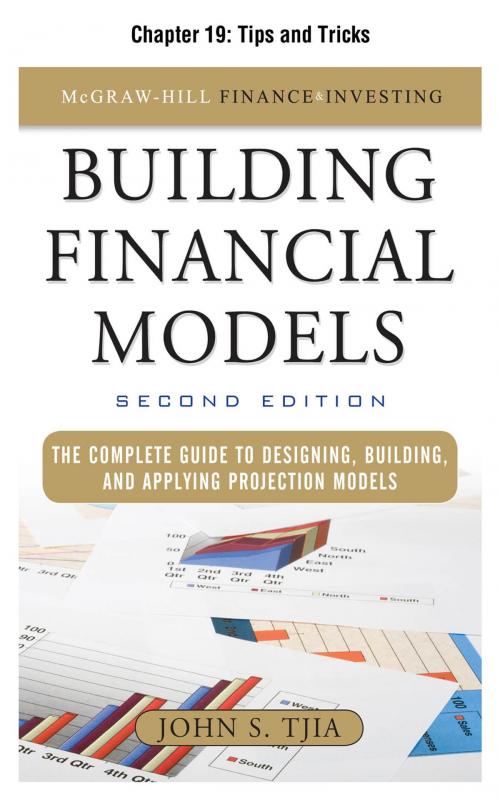 Cover of the book Building Financial Models, Chapter 19 - Tips and Tricks by John Tjia, McGraw-Hill Education