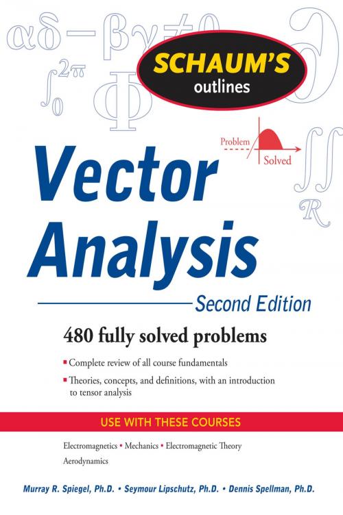 Cover of the book Schaum's Outline of Vector Analysis, 2ed by Seymour Lipschutz, Murray R. Spiegel, McGraw-Hill Education