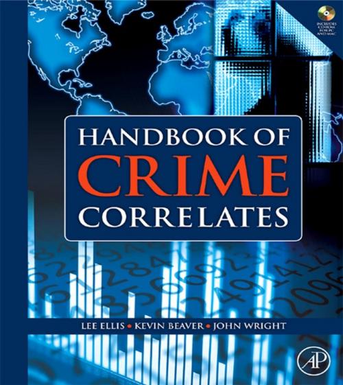 Cover of the book Handbook of Crime Correlates by Lee Ellis, Kevin M. Beaver, John Wright, Elsevier Science