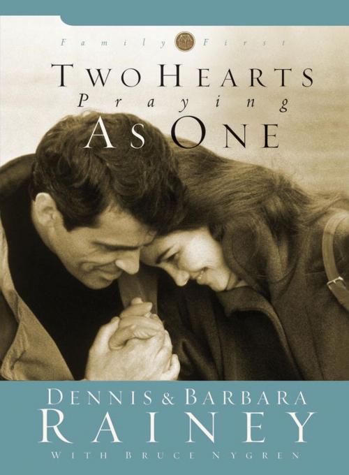Cover of the book Two Hearts Praying as One by Dennis Rainey, Barbara Rainey, The Crown Publishing Group