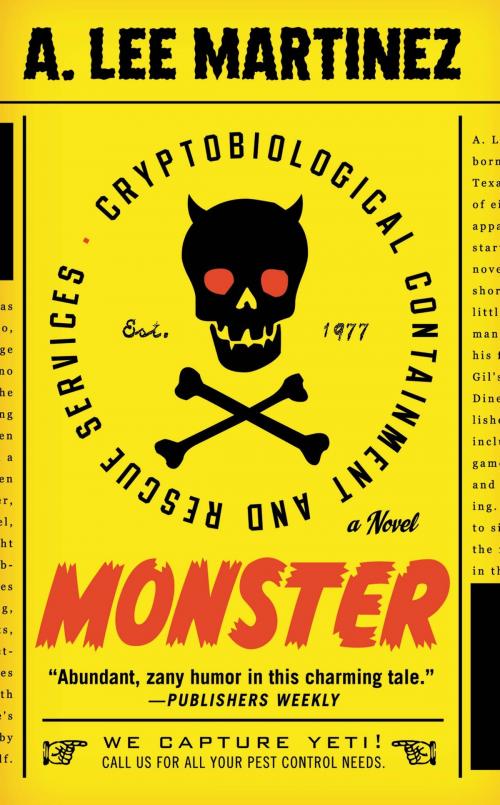 Cover of the book Monster by A. Lee Martinez, Orbit