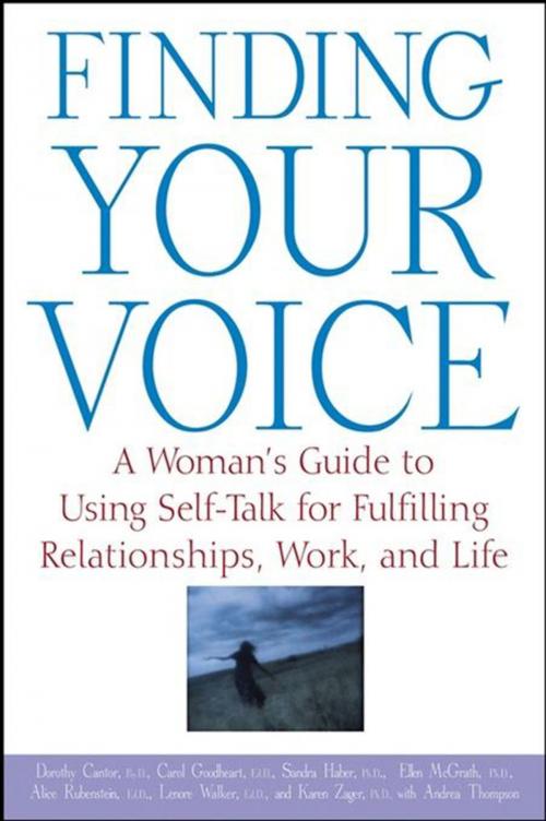 Cover of the book Finding Your Voice by Dorothy Cantor, Ph.D., Carol Goodheart, Ed.D., Sandra Haber, Ph.D., Ellen McGrath, Ph.D., Alice Rubenstein, Ed.D., Lenore Walker, Ed.D., Karen Zager, Ph.D., Andrea Thompson, Turner Publishing Company
