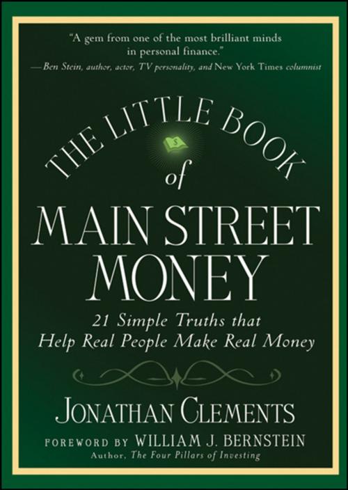 Cover of the book The Little Book of Main Street Money by Jonathan Clements, Wiley