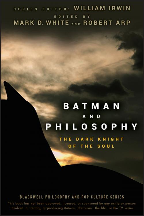 Cover of the book Batman and Philosophy by William Irwin, Wiley
