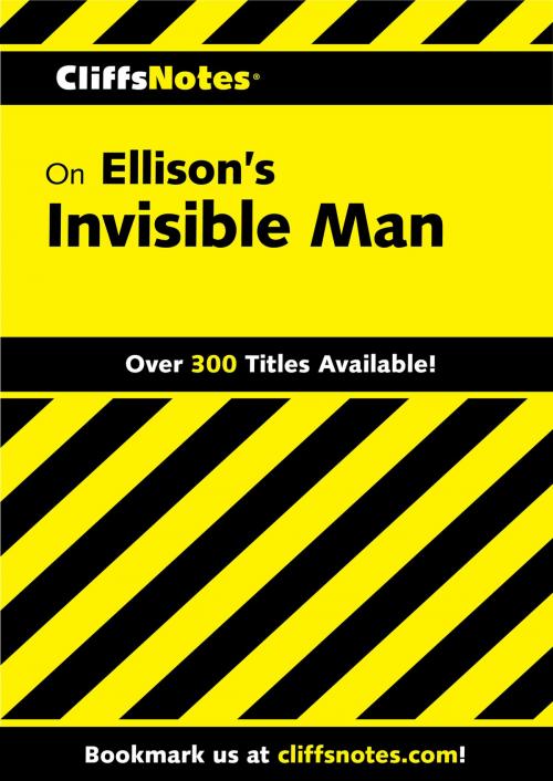 Cover of the book CliffsNotes on Ellison's Invisible Man by Durthy A. Washington, HMH Books