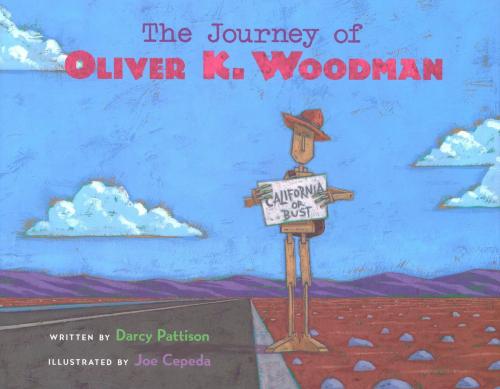 Cover of the book The Journey of Oliver K. Woodman by Darcy Pattison, HMH Books