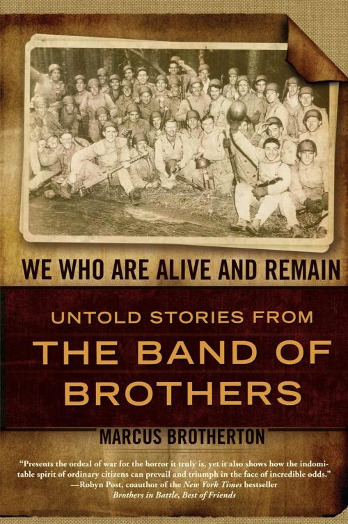 Cover of the book We Who Are Alive and Remain by Marcus Brotherton, Penguin Publishing Group