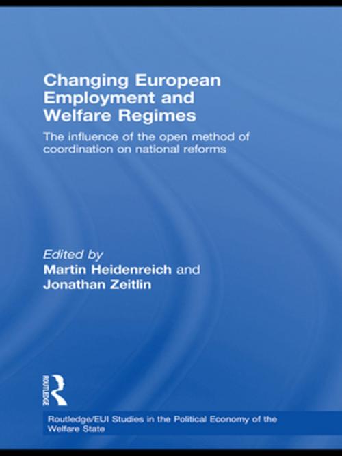 Cover of the book Changing European Employment and Welfare Regimes by , Taylor and Francis
