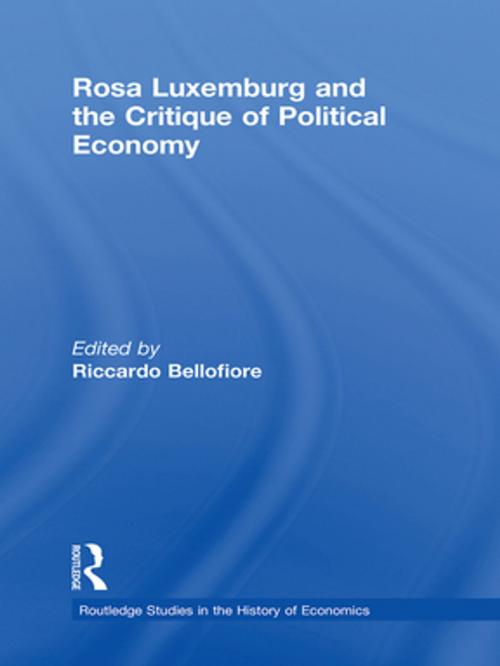 Cover of the book Rosa Luxemburg and the Critique of Political Economy by , Taylor and Francis
