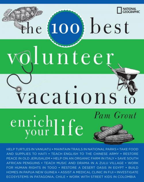 Cover of the book The 100 Best Volunteer Vacations to Enrich Your Life by Pam Grout, National Geographic Society