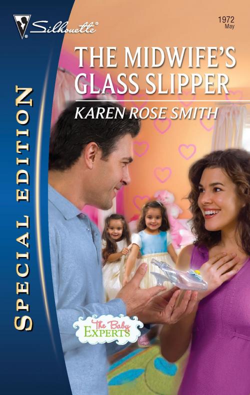 Cover of the book The Midwife's Glass Slipper by Karen Rose Smith, Silhouette