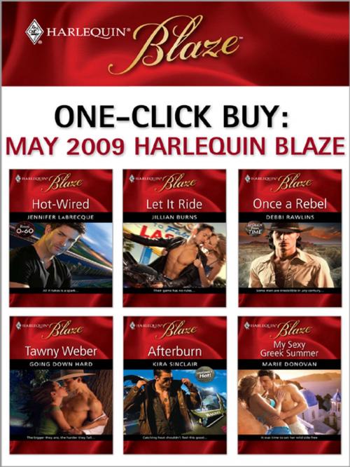 Cover of the book One-Click Buy: May 2009 Harlequin Blaze by Jennifer LaBrecque, Jillian Burns, Debbi Rawlins, Tawny Weber, Kira Sinclair, Marie Donovan, Harlequin