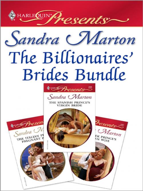 Cover of the book The Billionaires' Brides Bundle by Sandra Marton, Harlequin