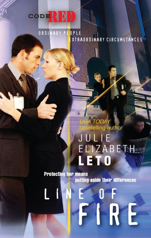 Cover of the book Line of Fire by Julie Elizabeth Leto, Harlequin