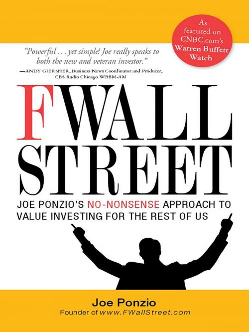 Cover of the book F Wall Street by Joel Ponzio, Adams Media