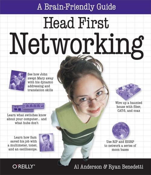 Cover of the book Head First Networking by Al Anderson, Ryan Benedetti, O'Reilly Media