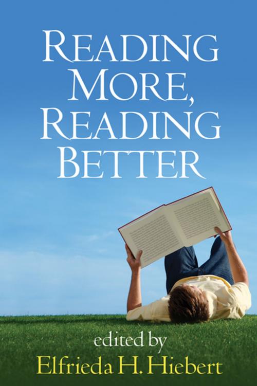 Cover of the book Reading More, Reading Better by , Guilford Publications