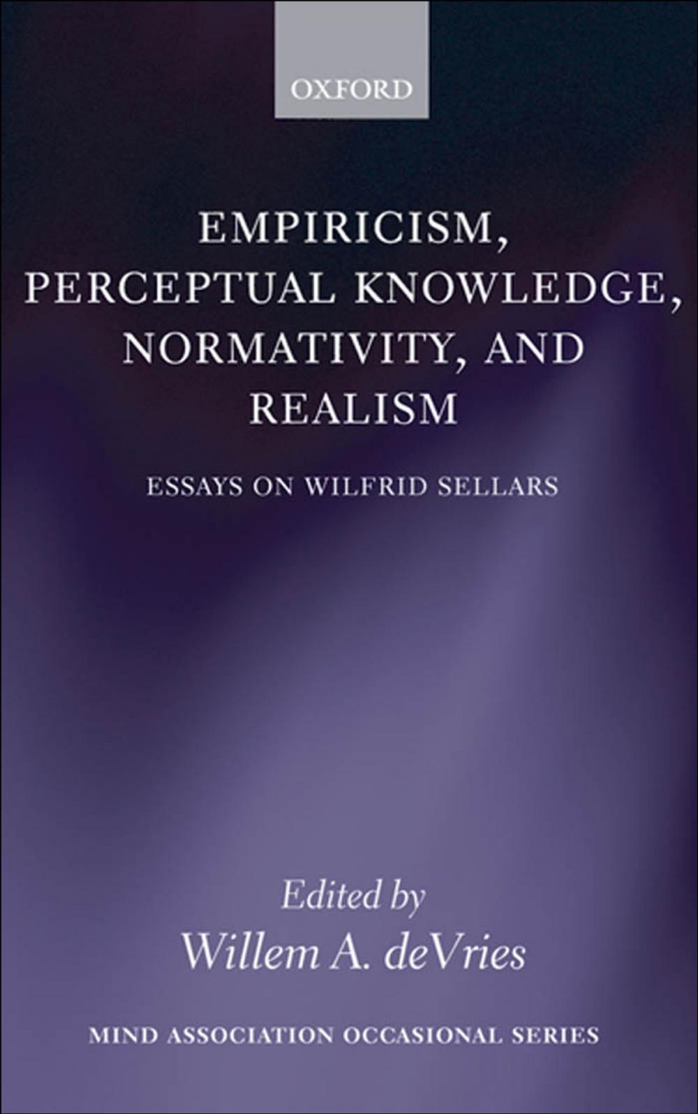 Big bigCover of Empiricism, Perceptual Knowledge, Normativity, and Realism