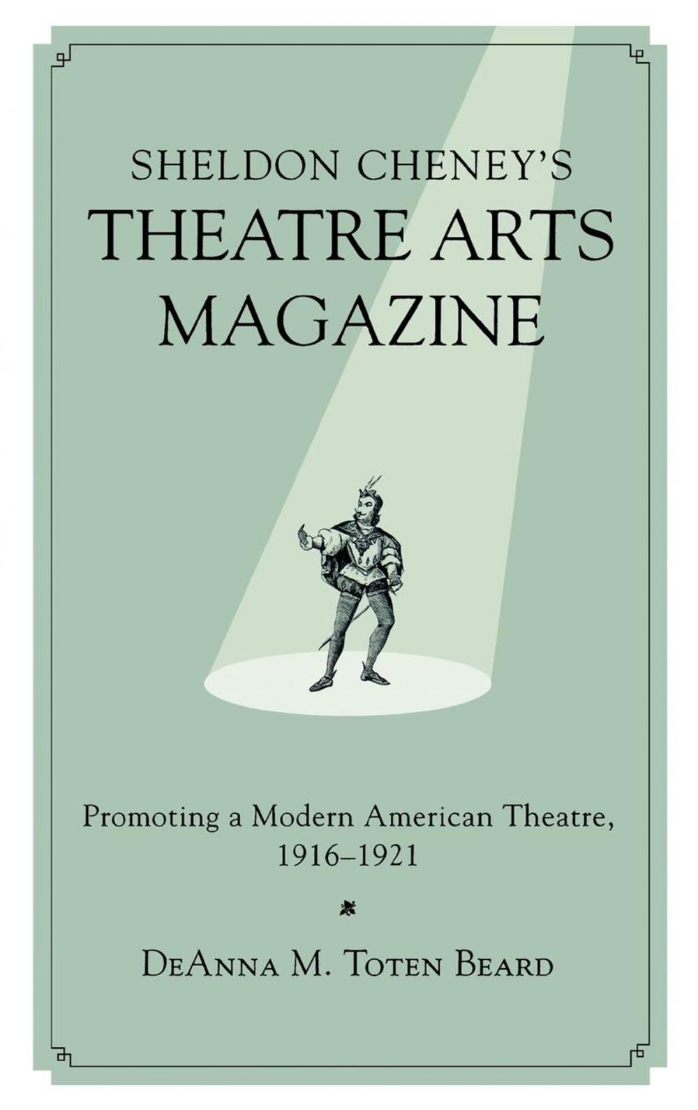 Big bigCover of Sheldon Cheney's Theatre Arts Magazine