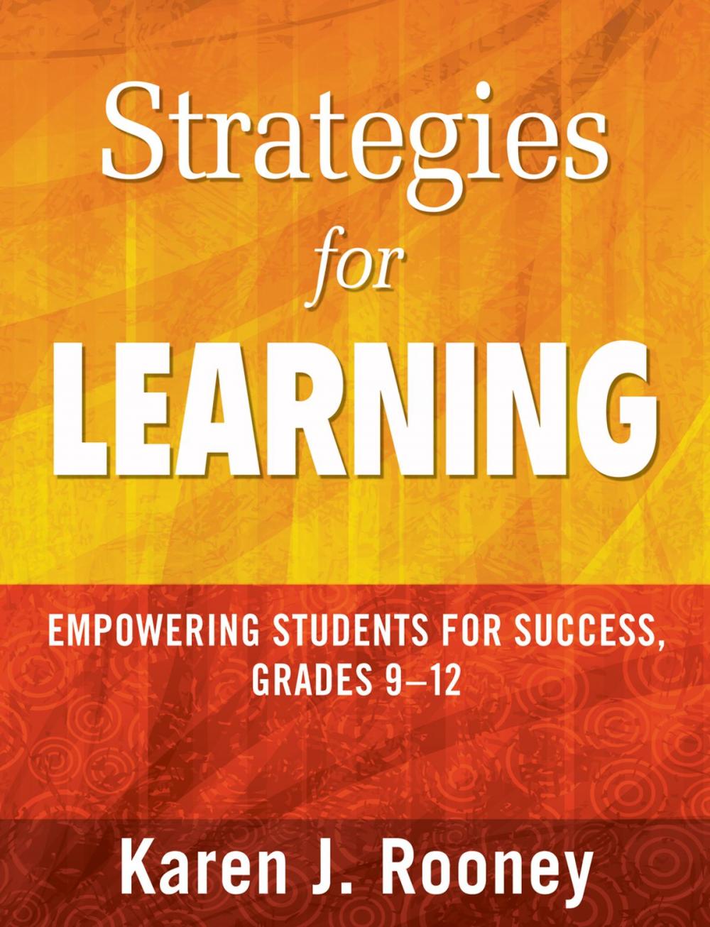 Big bigCover of Strategies for Learning