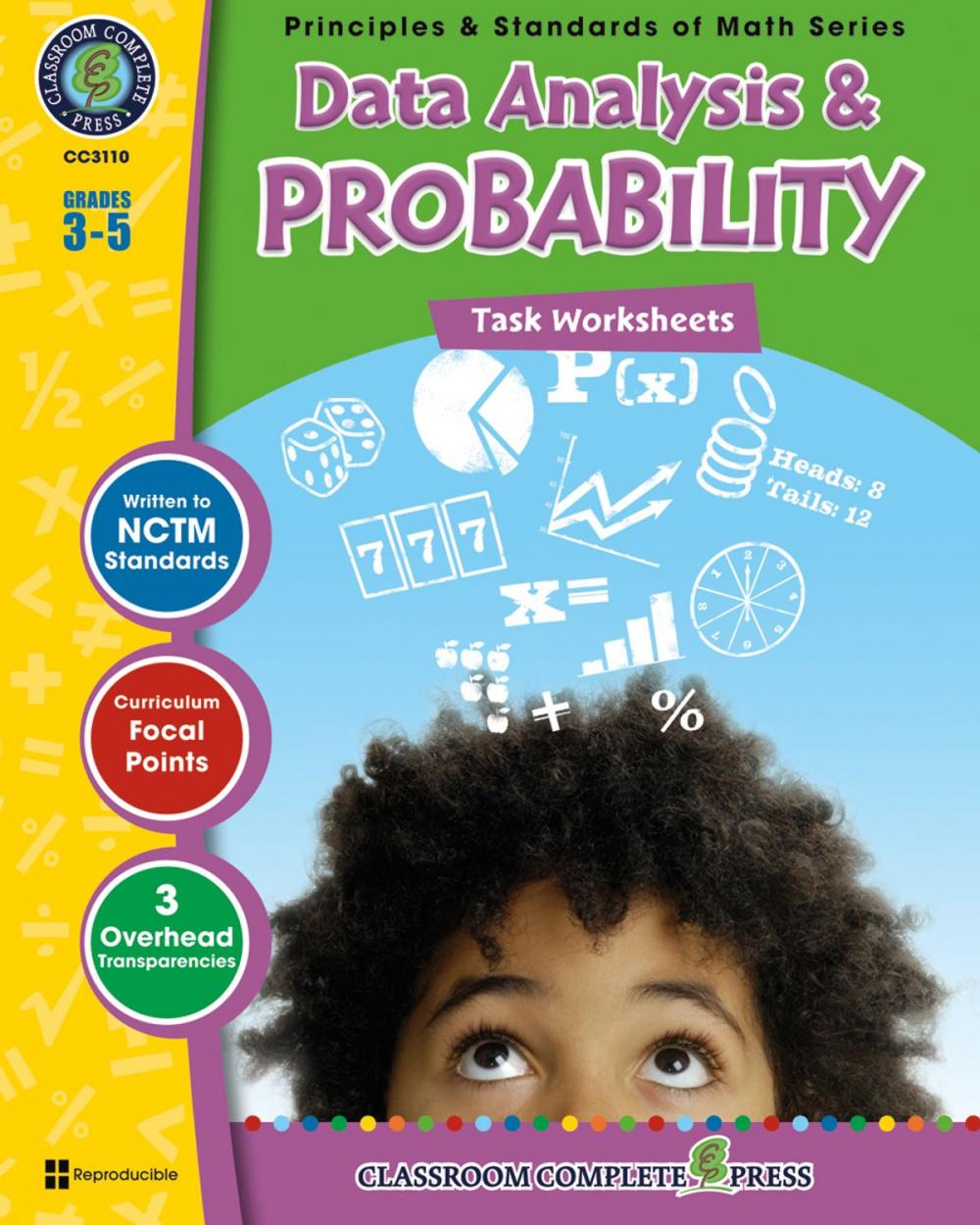 Big bigCover of Data Analysis & Probability - Task Sheets Gr. 3-5