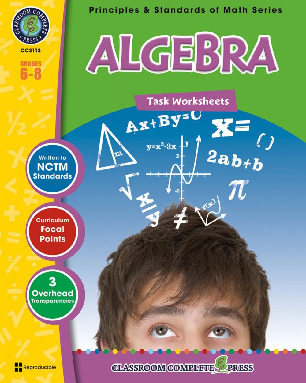 Big bigCover of Algebra - Task Sheets Gr. 6-8