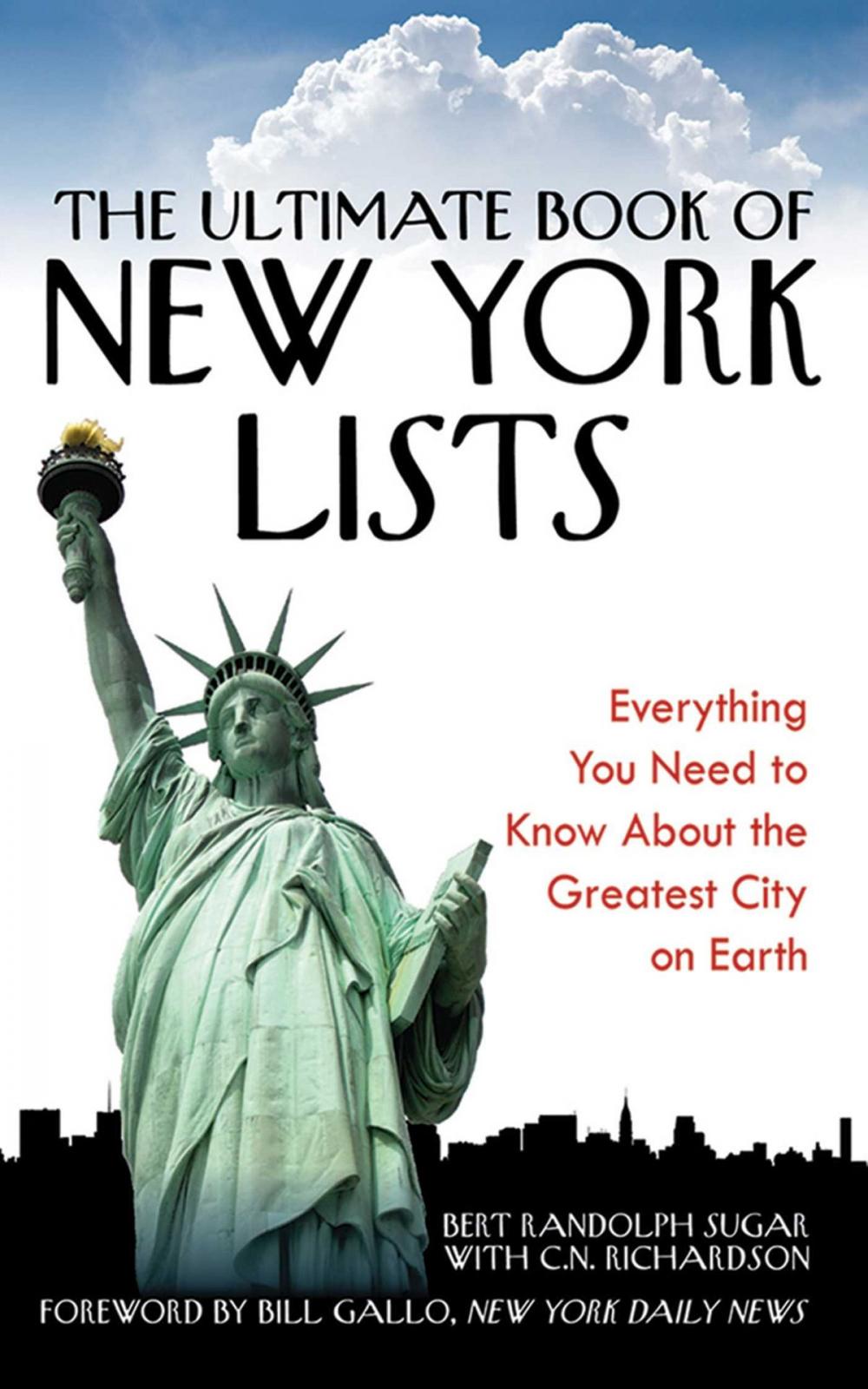 Big bigCover of The Ultimate Book of New York Lists