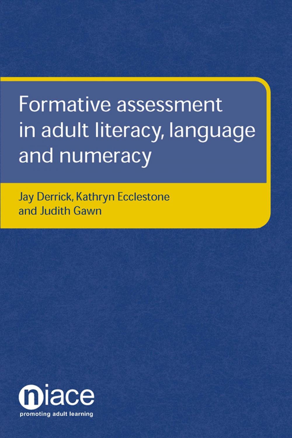 Big bigCover of Formative Assessment in Adult Literacy, Language and Numeracy
