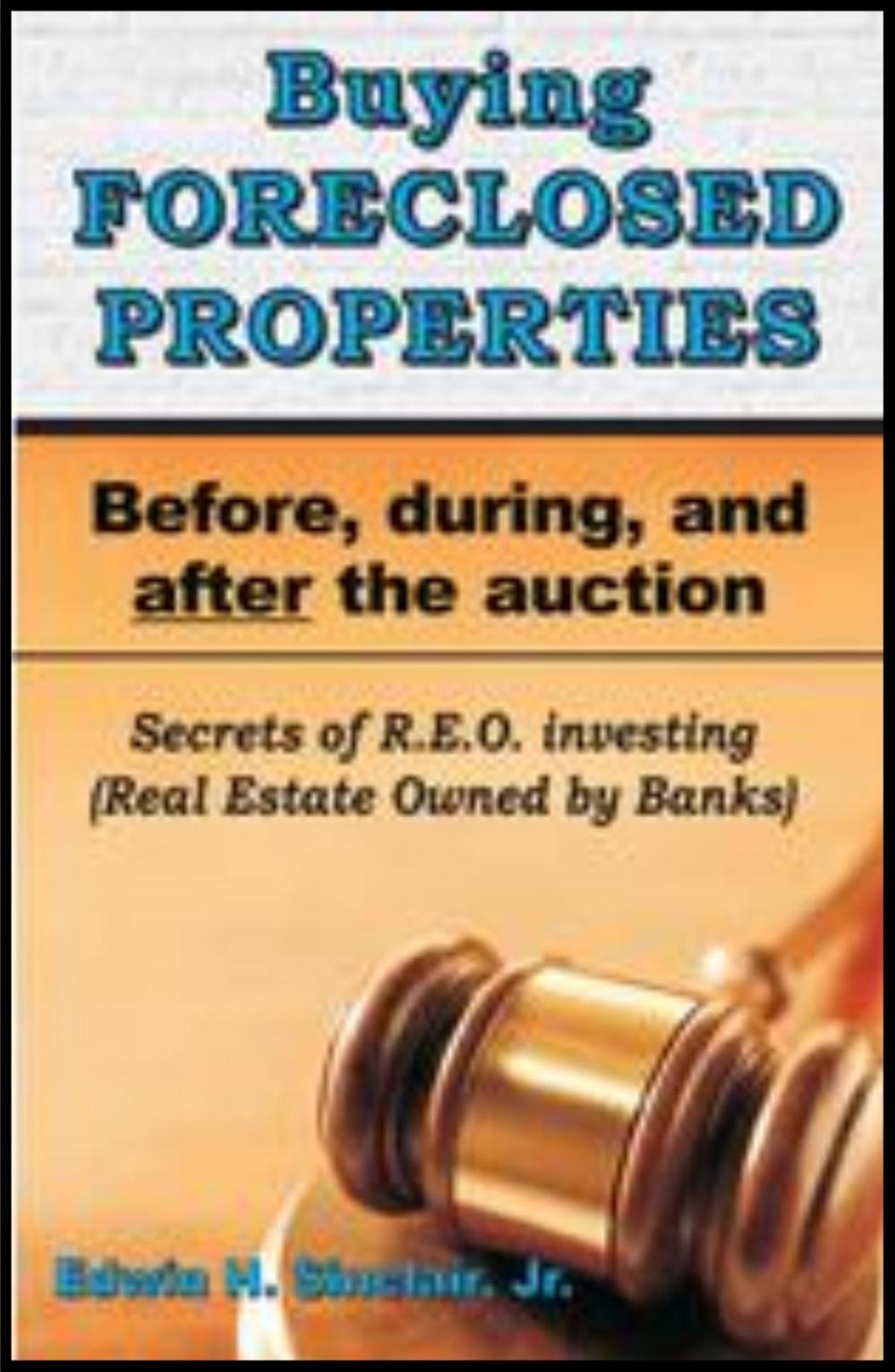 Big bigCover of Foreclosure Investing - Buying Bank-Owned Properties (REOs)