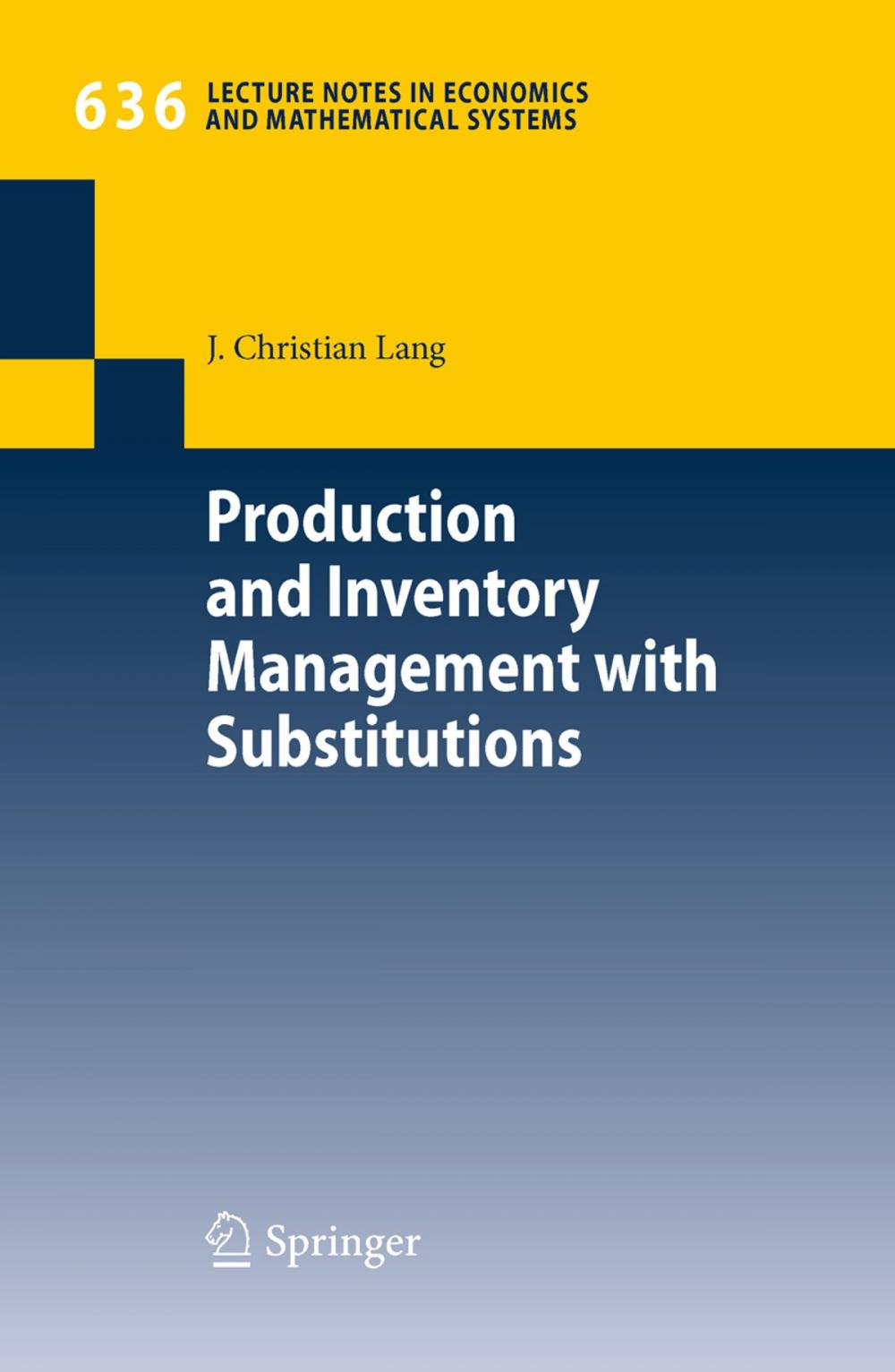 Big bigCover of Production and Inventory Management with Substitutions