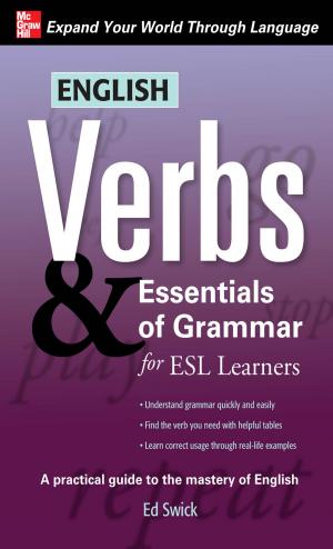 Cover of English Verbs & Essentials of Grammar for ESL Learners