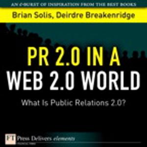 Book cover of PR 2.0 in a Web 2.0 World