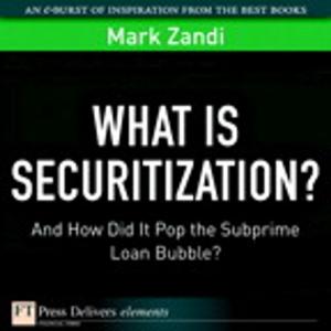 Cover of the book What Is Securitization? by Russell E. Palmer