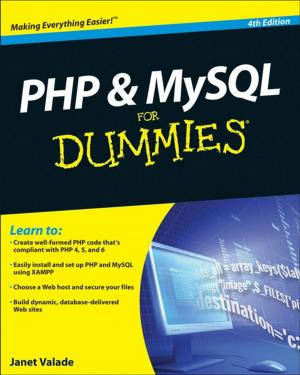 Cover of the book PHP and MySQL For Dummies by Phuong Mai Dinh, Eric Suraud, Paul-Gerhard Reinhard
