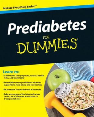 Cover of the book Prediabetes For Dummies by Christopher G. Worley, Veronique Zardet, Marc Bonnet, Amandine Savall