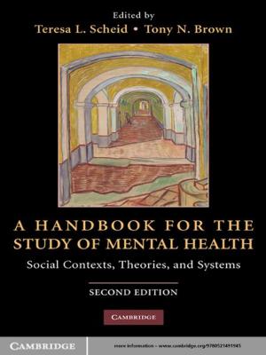 Cover of the book A Handbook for the Study of Mental Health by Erick J. Weinberg