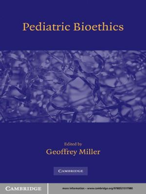 Cover of the book Pediatric Bioethics by David L. Weimer