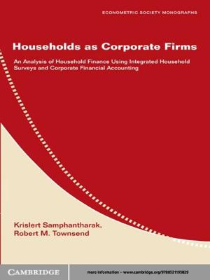 Book cover of Households as Corporate Firms