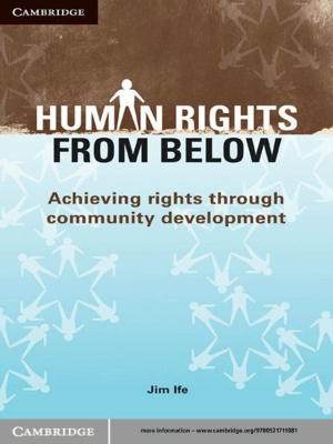 Cover of the book Human Rights from Below by Moritz Lorenz
