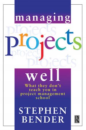 Cover of the book Managing Projects Well by Mark Sadoski, Allan Paivio