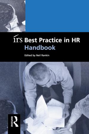 Cover of the book irs Best Practice in HR Handbook by Saeed Zeydabadi-Nejad