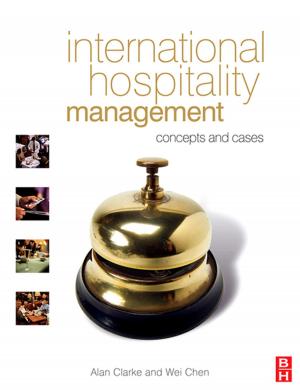 Cover of the book International Hospitality Management by Judith Brook, Barry Stimmel
