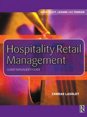Cover of the book Hospitality Retail Management by Kane Race