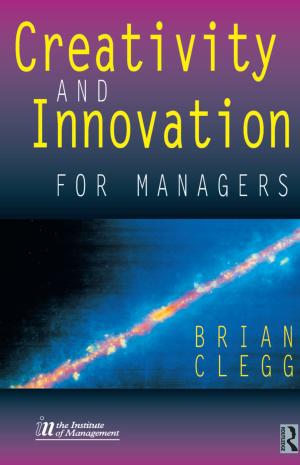 Book cover of Creativity and Innovation for Managers