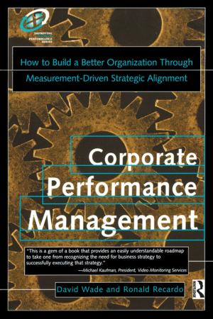 Book cover of Corporate Performance Management