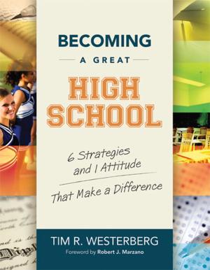 Cover of the book Becoming a Great High School by Ellen B. Eisenberg, Bruce P. Eisenberg, Elliott A. Medrich, Ivan Charner