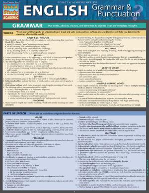 bigCover of the book English Grammar & Punctuation by 