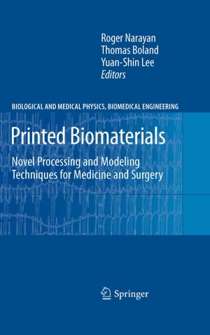 Cover of the book Printed Biomaterials by Zhihua Wang, Hanjun Jiang, Hong Chen