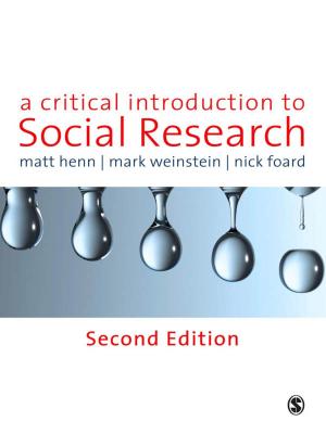Cover of the book A Critical Introduction to Social Research by 