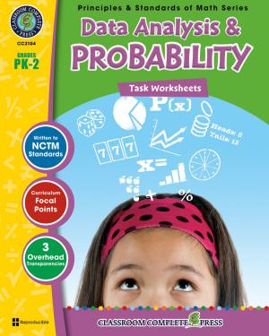 Cover of the book Data Analysis & Probability - Task Sheets Gr. PK-2 by Eleanor Summers
